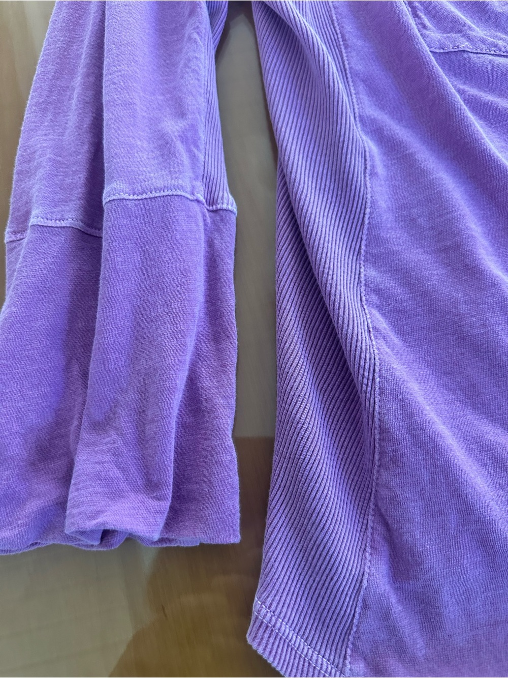 James Perse Lilac Lightweight Shirt Jacket - Picture 2 of 4
